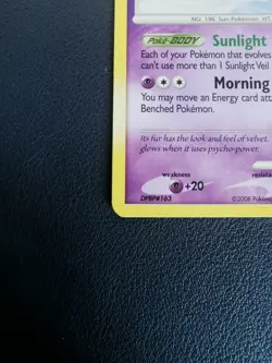 Pokemon Card Espeon 18/100 D&P Majestic Dawn Non-Holo Rare - Image 4