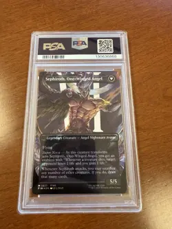 Sephiroth Fabled Soldier Borderless Surge Foil PSA 10 Gem Mint - Image 2