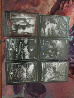 MTG Vow Set Of Borderless Lands - Image 1