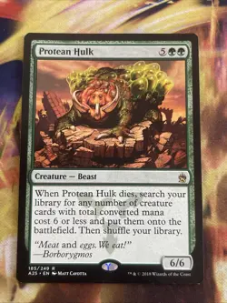 MTG Magic the Gathering Protean Hulk (185/249) Masters 25 LP - Image 1