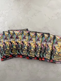 Pokemon Ascended Heroes Booster Pack Lot Of 10 - Image 1