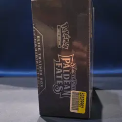 Pokemon Elite Trainer Box Scarlet & Violet Paldean Fates Mimikyu ETB - Image 5