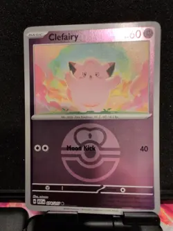 Pokemon TCG Ascended Heroes Reverse Holo Clefairy 074/217 LOVE BALL! - Image 1