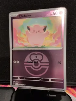 Pokemon TCG Ascended Heroes Reverse Holo Clefairy 074/217 LOVE BALL! - Image 2