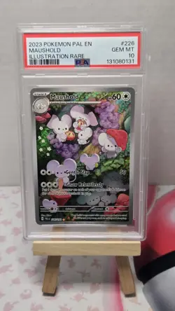 PSA 10 Maushold 226/193 Paldea Evolved Holo Illustration Rare Pokemon - Image 1