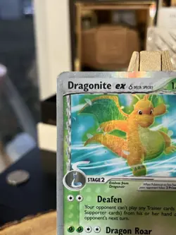 Dragonite EX Delta Species #91/101 Dragon Frontiers Heavy Played Holo Rare 2006 - Image 5