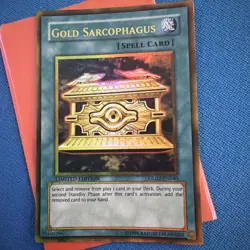 Yugioh! MP Gold Sarcophagus - GLD2-EN040 - Gold Rare - Limited Edition Moderatel - Image 2