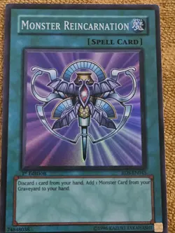 Yugioh Monster Reincarnation RDS-EN045 1st Edition - Image 1