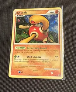 Pokemon Shuckle HGSS15 Black Star Promo Holo LP - Image 1