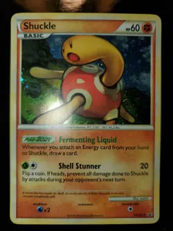 Shuckle HGSS15 Holo Pokemon TCG HeartGold SoulSilver Black Star Promo Very LP - Image 3