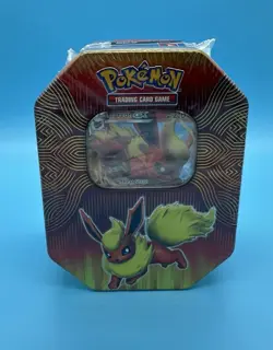 Pokemon Tins 2019 Elemental Powers Jolteon,Vaporeon,Flareon GX Sealed Set of 3 - Image 3
