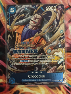 Crocodile (Winner Pack Vol. 5) ST03-003 One Piece Promo Card - Near Mint English - Image 1