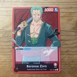 Roronoa Zoro | OP01-001 | Leader | One Piece TCG Romance Dawn | English - Image 1