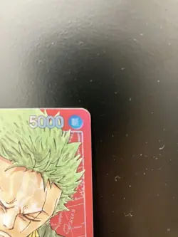 ONE PIECE Card Game Roronoa Zoro Alt Art OP01-001 L ROMANCE DAWN TCG Japanese - Image 3