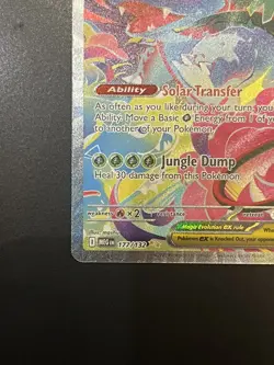 Mega Venusaur ex 177/132 Mega Evolution Holo Pokemon Card TCG Great Condition - Image 3