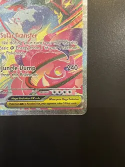 Mega Venusaur ex 177/132 Mega Evolution Holo Pokemon Card TCG Great Condition - Image 5