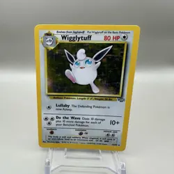 Wigglytuff 16/64 Holo Rare Jungle Pokemon Card LP-MP - Image 1
