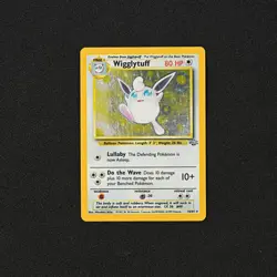 1999 Pokemon Jungle Wigglytuff Holo 16/64 MP - Image 1