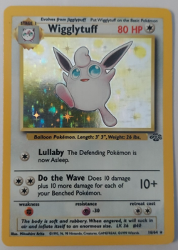 Wigglytuff 16/64 Holo Pokemon Jungle Unlimited MP - Image 1