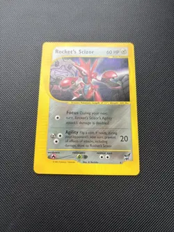 Pokemon Card Best of Game Rocket's Scizor 4/9 Promo WOTC 2002 - Image 2