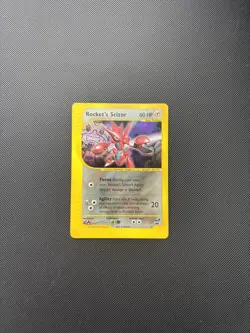 Pokemon Card Best of Game Rocket's Scizor 4/9 Promo WOTC 2002 - Image 3