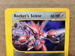 Pokemon CCG Rocket’s Scizor #4 Best of Game Promo Card 2002 WOTC - Image 2