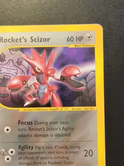 Pokemon TCG 2002 Rocket’s Scizor Best of Game Promo Card #4 - Image 5