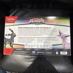 Pokemon TCG Prismatic Evolutions Premium Figure Collection Box New & Sealed - Image 2