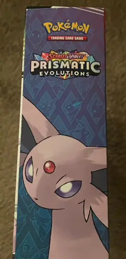 Pokemon TCG Prismatic Evolutions Premium Figure Collection Box Sealed New - Image 5