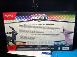 Pokemon TCG Prismatic Evolutions Premium Figure Collection Box Brand New Sealed - Image 2