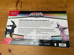 Pokemon TCG Prismatic Evolutions Premium Figure Collection Box Brand New Sealed - Image 2