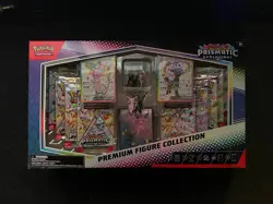 Pokemon TCG Prismatic Evolutions Premium Figure Collection Box New & Sealed - Image 1