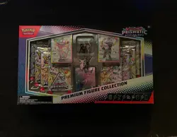 Pokemon TCG Prismatic Evolutions Premium Figure Collection Box New & Sealed - Image 2