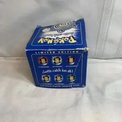 Pokemon 1999 Poliwhirl 23k Gold Plated Trading Card Pokeball Burger King Sealed - Image 4