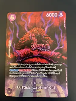 OP05-074 Eustass"Captain"Kid : Super Rare Special Alt Art Foil English One Piece - Image 1