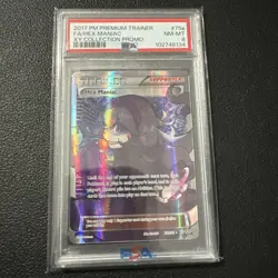 PSA 8 Pokemon XY Premium Trainer Collection Hex Maniac 75a/98 Full Art Promo - Image 1
