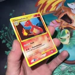 Pokemon TCG Charmeleon Holo Secret Rare Card 102/100 Stormfront Near Mint - Image 3