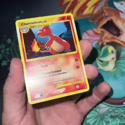 Pokemon TCG Charmeleon Holo Secret Rare Card 102/100 Stormfront Near Mint - Image 4