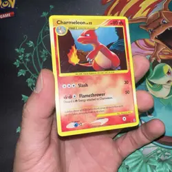 Pokemon TCG Charmeleon Holo Secret Rare Card 102/100 Stormfront Near Mint - Image 5