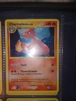 Pokemon TCG Charmeleon 102/100 Stormfront Secret Rare Holo Card - Image 1