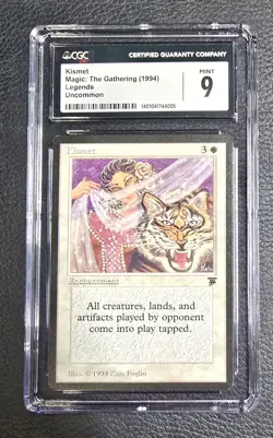 Kismet Legends Regular MTG Magic Graded CGC 9 Uncommon Card - Image 1