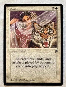 Kismet - 1994 Magic the Gathering MTG Legends - Near Mint - Free Shipping! - Image 1