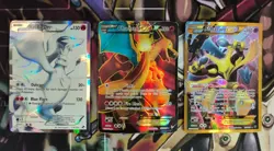 🧌 Lot of 10 ONLY HOLOS Modern Pokemon Collection Lot Charizard & more! DAMAGED - Image 2