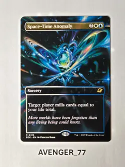 Magic the Gathering MTG #0315 Space-Time Anomaly Edge of Eternities Borderless - Image 3