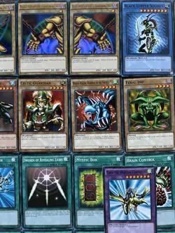 YuGiOh Classic Yugi Ultra Rare Exodia Set BLS Dark Magician Girl Deck - Image 4