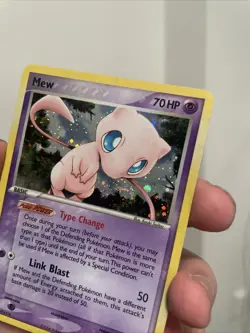 Pokemon TCG Mew 10/92 EX Legend Maker 2006 Holo Rare Card Swirl VLP - Image 3