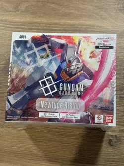 Gundam Card Game - Newtype Rising - Booster Box (GD01) English - New & Sealed - Image 1