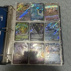 Pokemon Card Binder Collection 100 Cards - Image 1