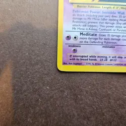 Mr. Mime 27/130 Pokemon Base Set 2 Rare Card - HP - Image 4