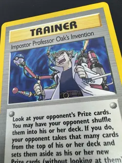 Pokemon Card - Impostor Professor Oak's Invention Neo Destiny 94/105 Rare LP - Image 2